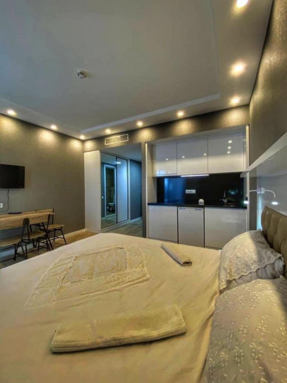 1-room apartment for sale in Courtyard Marriott Batumi. — Find off-plan property or real estate resale directly from developers and owners GEOLN.COM. Photo 1