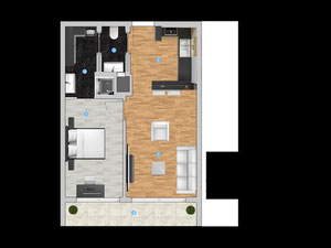 公寓 1 卧室 49 平方米，位于土耳其阿拉尼亚 — 来自开发商和业主的房地产搜索引擎 GEOLN.COM. 照片 33