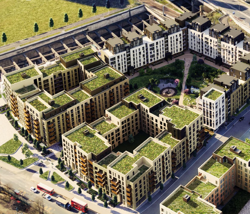 房地产在 New Garden Quarter — look at the real estate search engine GEOLN.COM. 照片 1