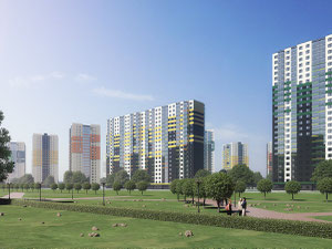 房地产在 ЖК Новая Охта. На речке — look at the real estate search engine GEOLN.COM. 照片 3