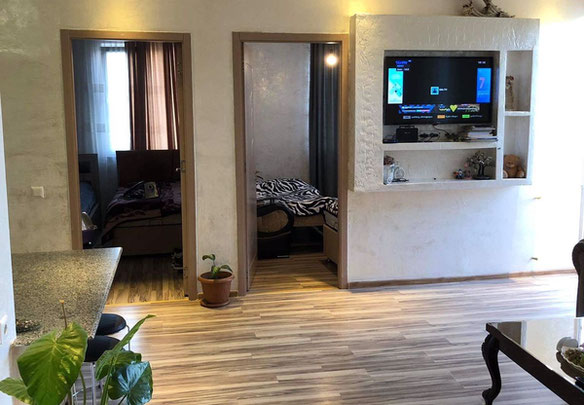 finished spacious apartment