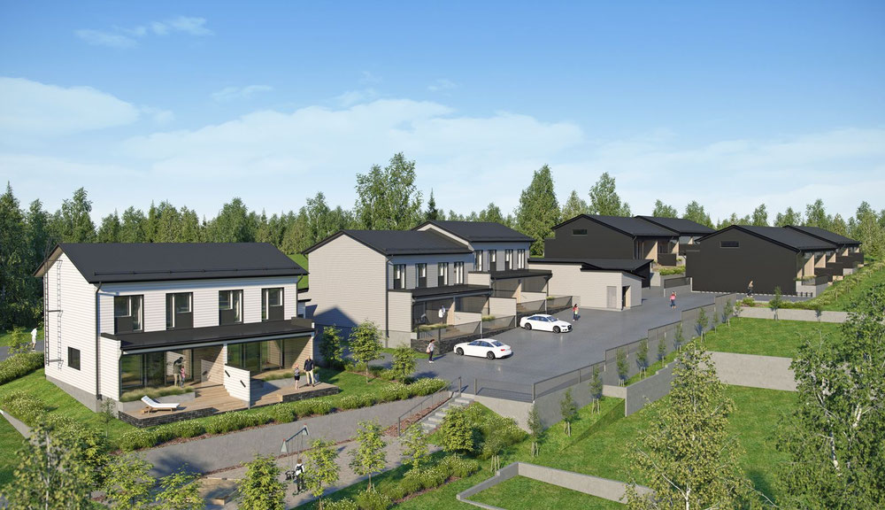 房地产在 As Oy Vantaan Kaunisraja — look at the real estate search engine GEOLN.COM. 照片 1