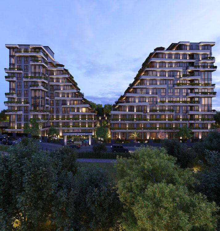 Turquía. Estambul. Apartamento de 90m2 en un nuevo complejo residencial en el distrito de Üsküdar. — Encuentre propiedades fuera del plan o reventa de bienes inmuebles directamente de desarrolladores y propietarios GEOLN.COM. Foto 1