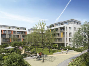 房地产在 Stadtgärten am Hölderlinpfad - Bad Homburg — look at the real estate search engine GEOLN.COM. 照片 4