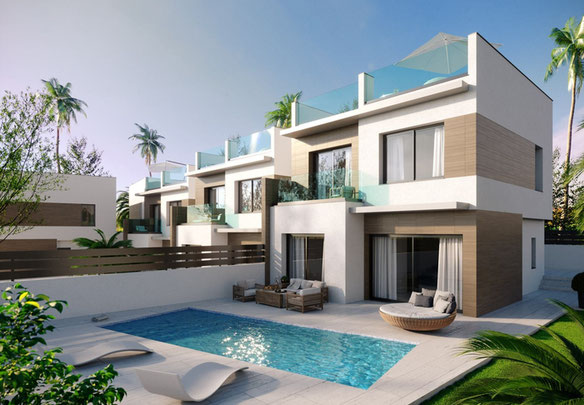 ვილა 3 ოთახიანი 125 მ² ბენიიოფარში, ესპანეთი