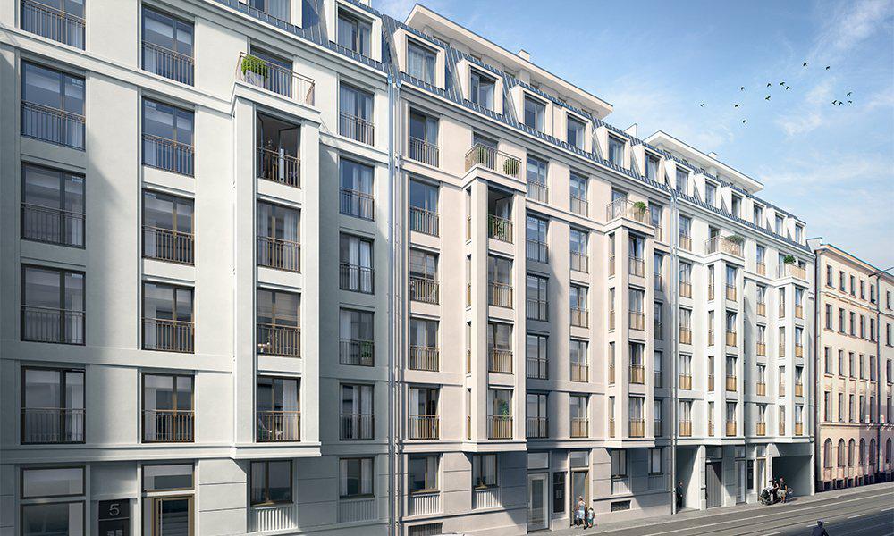 Immobilien in Eigentumswohnungen im Zentrum — Schauen Sie sich die Immobiliensuchmaschine GEOLN.COM an. Foto 1