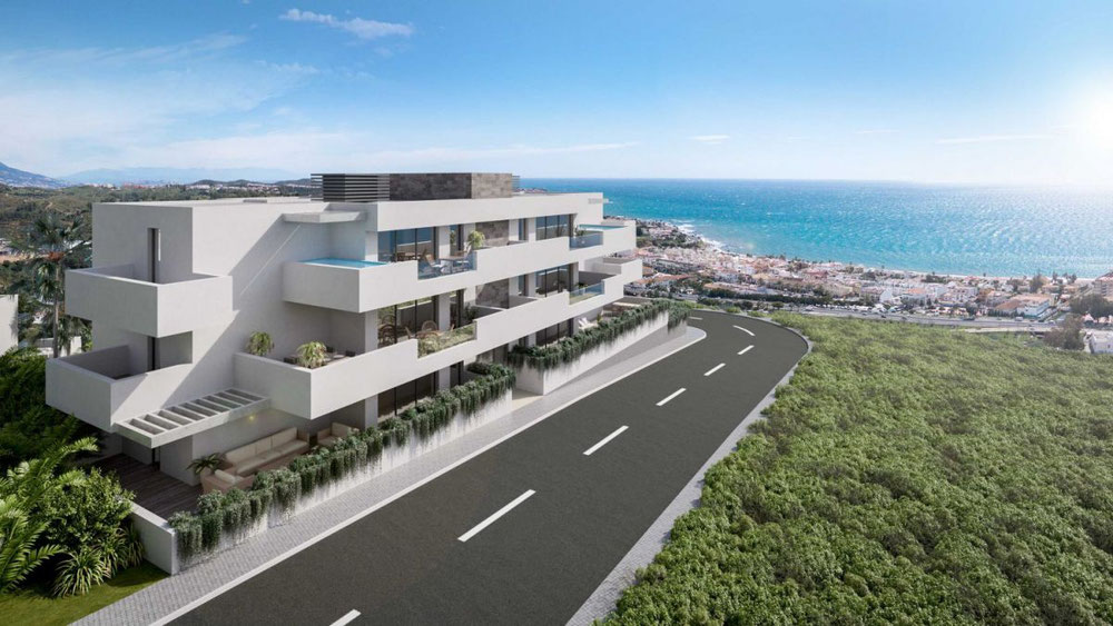 公寓 2 卧室 107 m² 在 La Cala de Mijas, 西班牙 — 来自开发商和业主的房地产搜索引擎 GEOLN.COM. 照片 1