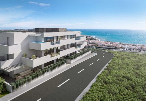 Apartment 2 bedrooms 107 m² in La Cala de Mijas, Spain
