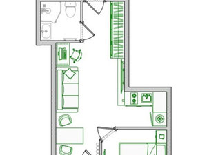 An apartment to live in one of the best buildings in Batumi, one hundred meters from the Metro City shopping center — Find off-plan property or real estate resale directly from developers and owners GEOLN.COM. Photo 20