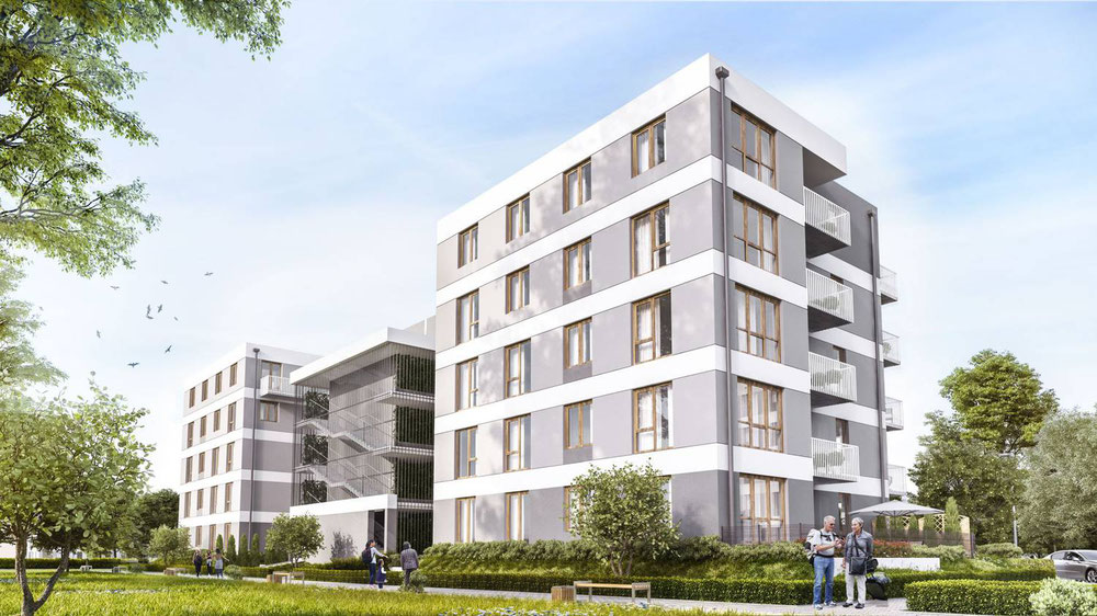 Real estate in Osiedle Zielone Gdansk — look at the real estate search engine GEOLN.COM. Photo 1