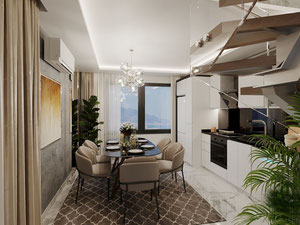 公寓 1 卧室 52 平方米，位于土耳其阿拉尼亚 — 来自开发商和业主的房地产搜索引擎 GEOLN.COM. 照片 44