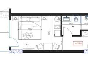 იყიდება ბინა Marina Club-ში — უძრავი ქონების ყიდვა და მფლო ბელებისგან GEOLN.COM. ფოტო 2