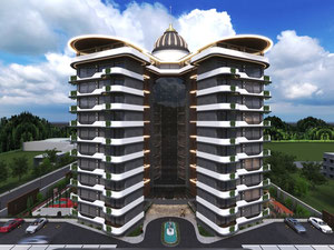 公寓 1 卧室 56 平方米，位于土耳其阿拉尼亚 — 来自开发商和业主的房地产搜索引擎 GEOLN.COM. 照片 5