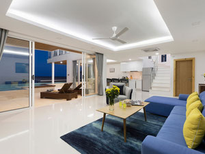 პრემიუმ 4 საძინებელი აუზის ვილა ოკეანისა და მთების ხედებით — უძრავი ქონების ყიდვა და მფლო ბელებისგან GEOLN.COM. ფოტო 33