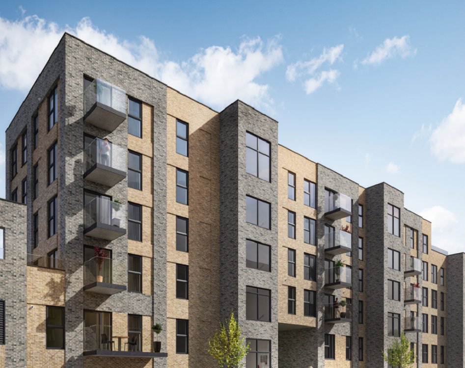 Real estate in Moat at Langley Square — look at the real estate search engine GEOLN.COM. Photo 1