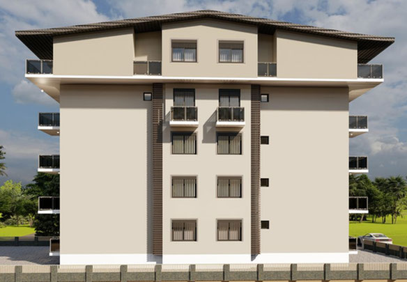 Апартаменти 1 спальня 50 м² в Аланії, Туреччина