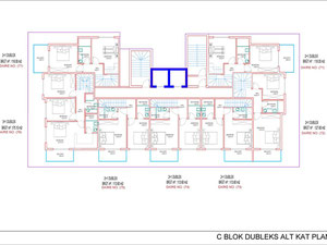 公寓 55 平方米，位于土耳其阿拉尼亚 — 来自开发商和业主的房地产搜索引擎 GEOLN.COM. 照片 43
