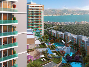 房地产在 Park Yasam Santorini — look at the real estate search engine GEOLN.COM. 照片 3