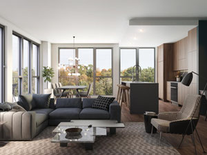 房地产在 Crown Condos — look at the real estate search engine GEOLN.COM. 照片 4