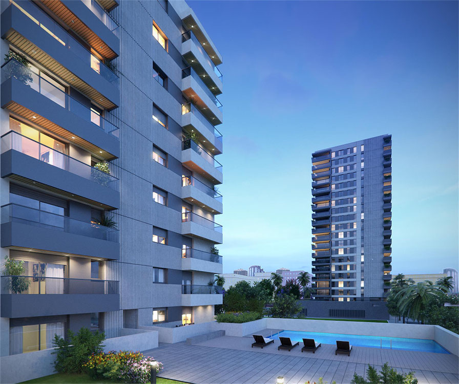 房地产在 Blasco Ibañez Garden II — look at the real estate search engine GEOLN.COM. 照片 1