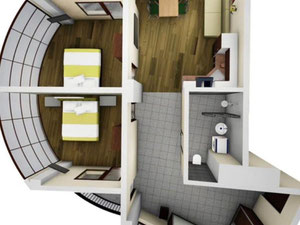 Продаётся новая квартира под ключ в премиюм комплексе, Tropical Gardens. — Поисковик недвижимости от застройщиков и собственников GEOLN.COM. Фото 2