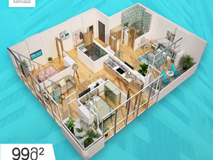 Нерухомість в Batumi Sunrise Residence — дивіться на пошуковику нерухомості GEOLN.COM. Фото 46