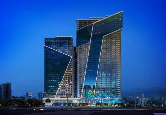 Apartament w Calligraphy Towers (Hilton)