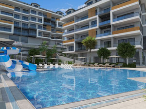 2 卧室公寓 103 平方米，位于土耳其阿拉尼亚 — 来自开发商和业主的房地产搜索引擎 GEOLN.COM. 照片 10