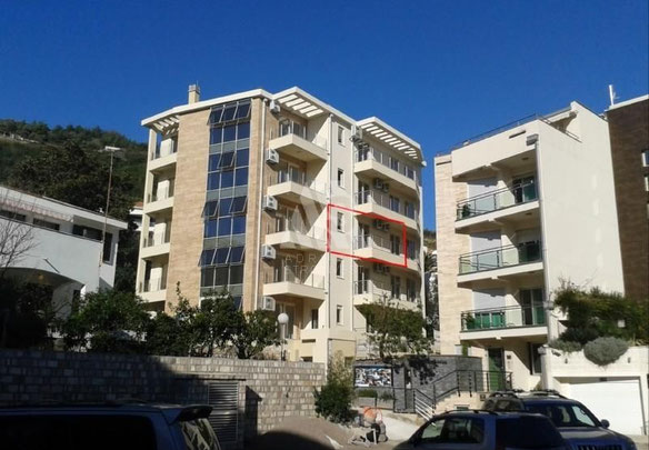 Apartamento en una gran ciudad en Montenegro, Budva