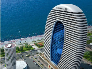 1卧室48.30平方米公寓酒店出售，位于格鲁吉亚巴图米的联盟宫 — 来自开发商和业主的房地产搜索引擎 GEOLN.COM. 照片 19