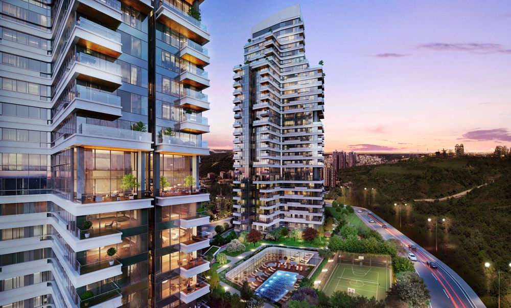 房地产在 Nidapark Seyrantepe — look at the real estate search engine GEOLN.COM. 照片 1