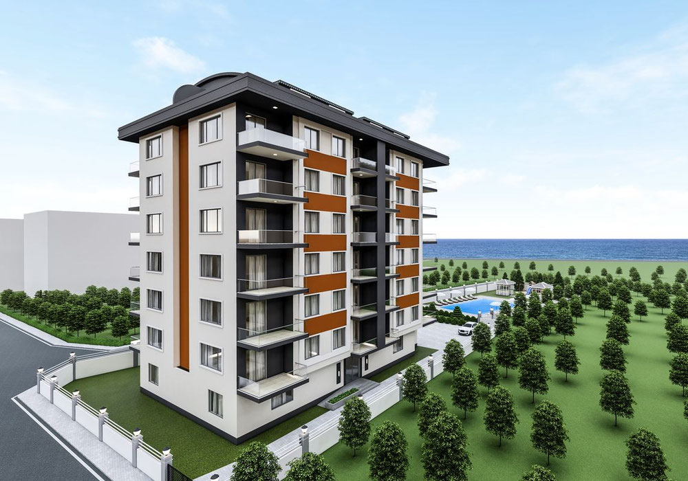 2 卧室公寓 121 平方米，位于土耳其阿拉尼亚 — 来自开发商和业主的房地产搜索引擎 GEOLN.COM. 照片 1