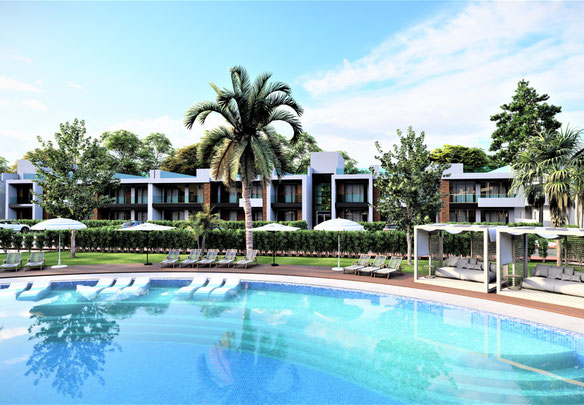 Горизонтальний архітектурний проект у Єнібогаці, Північний Кіпр