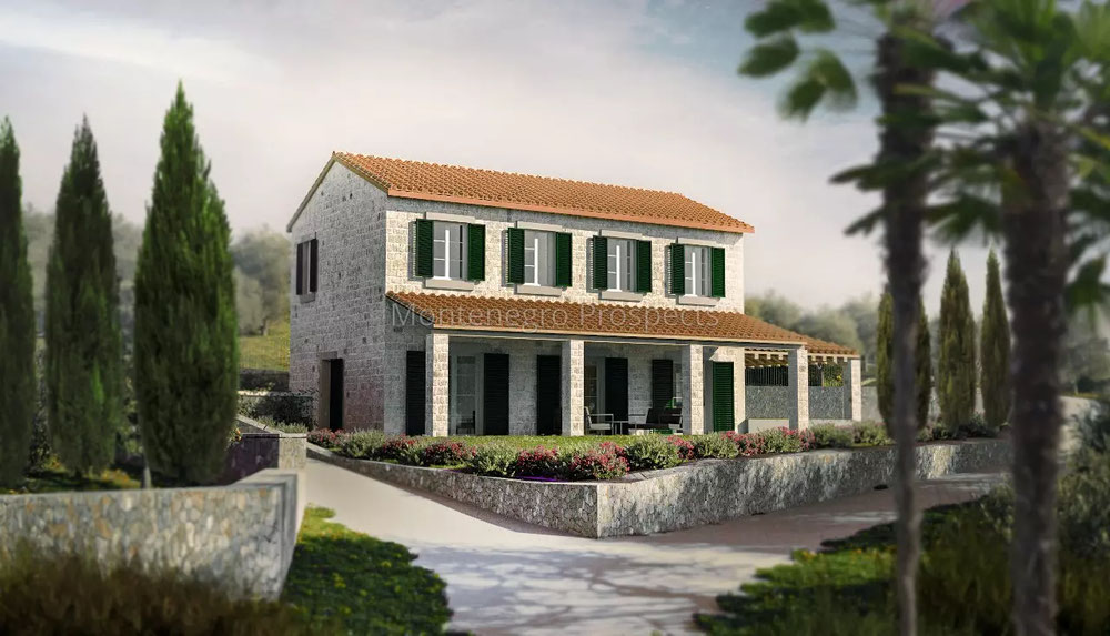 Karadağ. Luštica'da villa inşaatı için izinlerle güneşli arsa — Sahiplerden yada inşaatcilardan mülkiyet arama GEOLN.COM. Fotoğraf 1