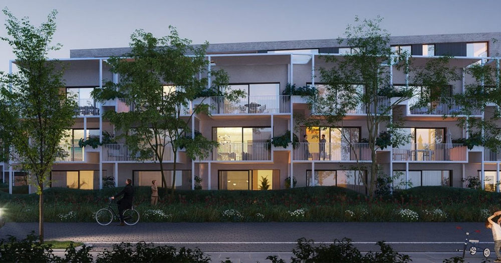 Real estate in Abdijbeke — look at the real estate search engine GEOLN.COM. Photo 1