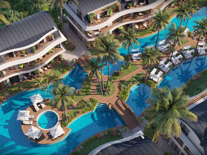 2 卧室公寓 37 平方米，位于土耳其阿拉尼亚 — 来自开发商和业主的房地产搜索引擎 GEOLN.COM. 照片 6