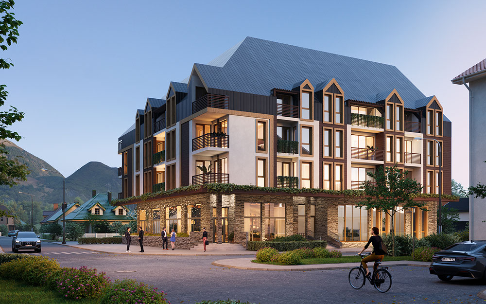 נדל"ן ב В престижном жилом комплексе «Эдельвейс» предлагаются к продаже современные квартиры-студии  — עיין במנוע חיפוש הנדל"ן GEOLN.COM. תמונה 1