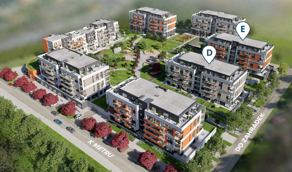 Нерухомість в Park Zlicin — дивіться на пошуковику нерухомості GEOLN.COM. Фото 1