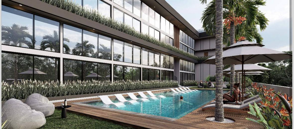 თანამედროვე ბინა აუზით — უძრავი ქონების ყიდვა და მფლო ბელებისგან GEOLN.COM. ფოტო 1