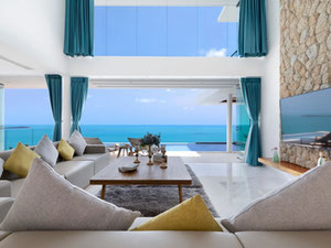 Дивовижна вілла з 5 спальнями та басейном з панорамним видом на море затоки Чавенг — Пошуковик нерухомості від забудовників і власників GEOLN.COM. Фото 6