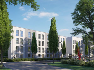 房地产在 Stadthäuser am Kunstpark — look at the real estate search engine GEOLN.COM. 照片 4