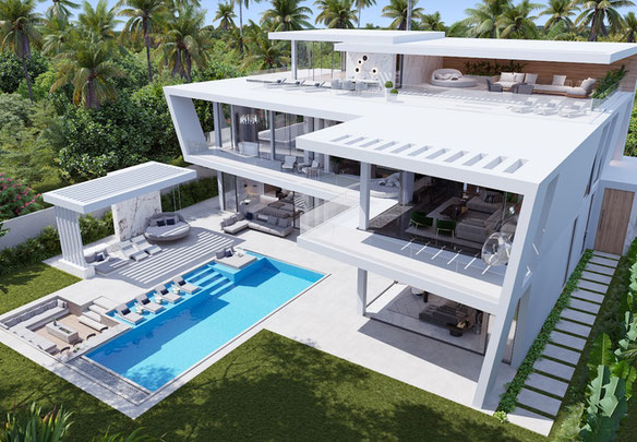 5-cпальная вилла в закрытой премиум резиденции на Бали