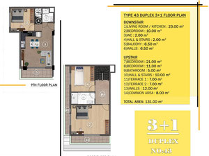 公寓 1 卧室 58 平方米，位于土耳其阿拉尼亚 — 来自开发商和业主的房地产搜索引擎 GEOLN.COM. 照片 16