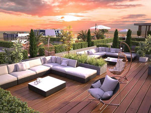 出售带便利布局的欧式三居室，位于舒适级别的综合体内，享有山景 — 来自开发商和业主的房地产搜索引擎 GEOLN.COM. 照片 4