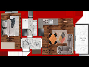 Apartment 1 bedroom 50 m² in Alanya, Turkey — Find off-plan property or real estate resale directly from developers and owners GEOLN.COM. Photo 26