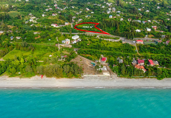 Элитный участок под высотный комплекс у моря.