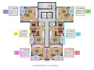 公寓 1 卧室 51 平方米，位于土耳其阿拉尼亚 — 来自开发商和业主的房地产搜索引擎 GEOLN.COM. 照片 18