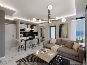 公寓 1 卧室 52 平方米，位于土耳其阿拉尼亚 — 来自开发商和业主的房地产搜索引擎 GEOLN.COM. 照片 26