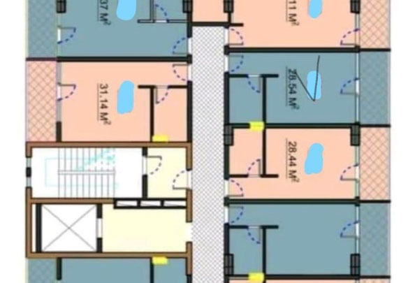 Чорний каркас 'Green House', у селищі Зелений Мис