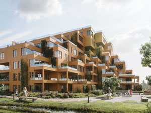 Real estate in Magasinhagen  — look at the real estate search engine GEOLN.COM. Photo 3